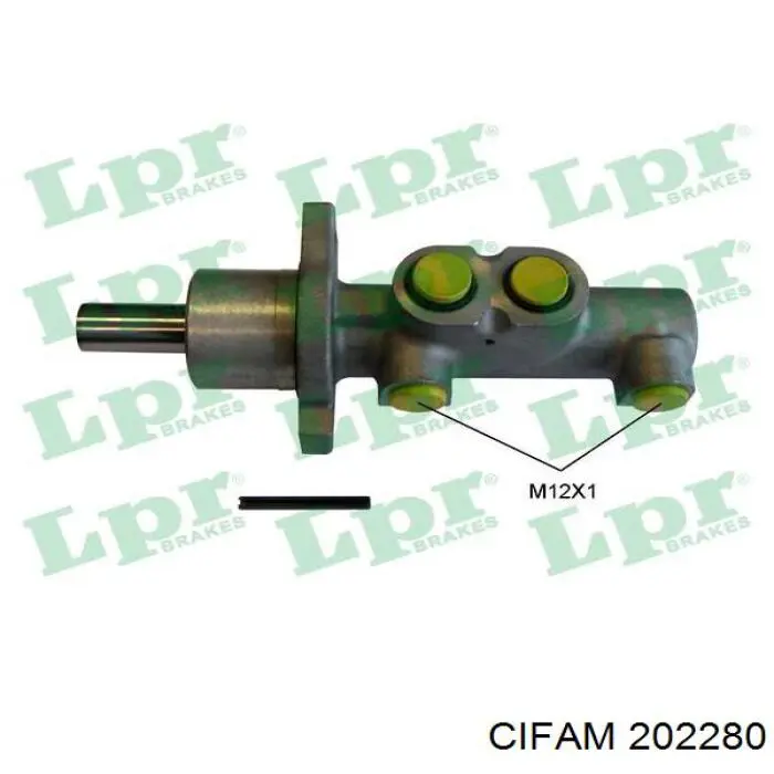 Główny cylinder hamulców Cifam 202280 cena, od 46,71 USD