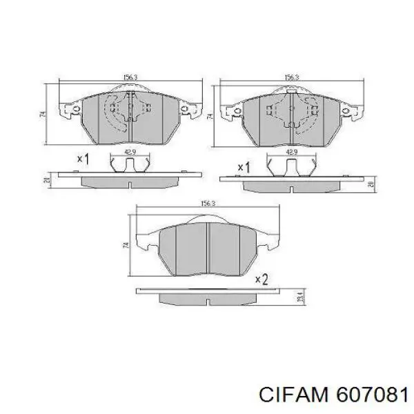 Przegub homokinetyczny przedni zewnętrzny Cifam 607081 cena, od 26,28 USD