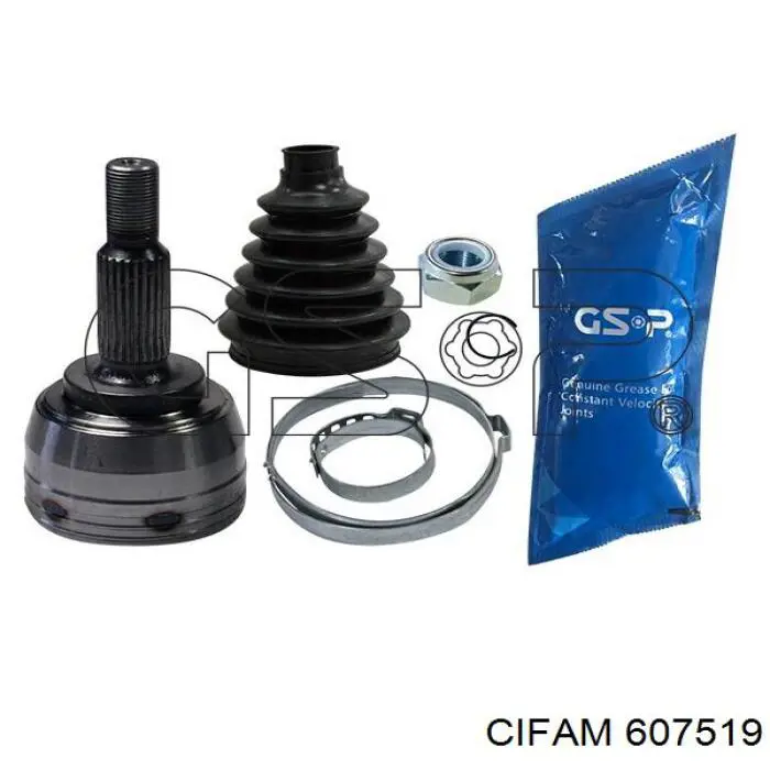 Przegub homokinetyczny przedni zewnętrzny Cifam 607519 cena, od 46,43 USD
