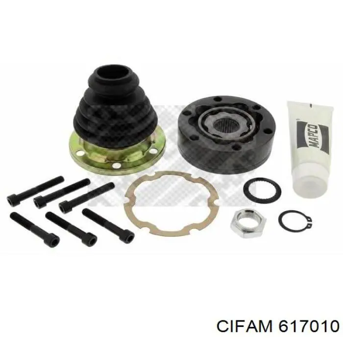 Przegub homokinetyczny wewnętrzny przedni lewy Cifam 617010 cena, od 36,55 USD