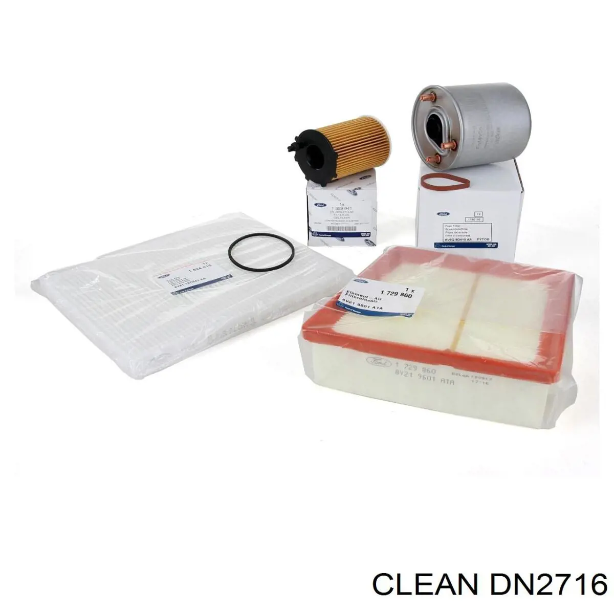 Filtr paliwa DN2716 Clean
