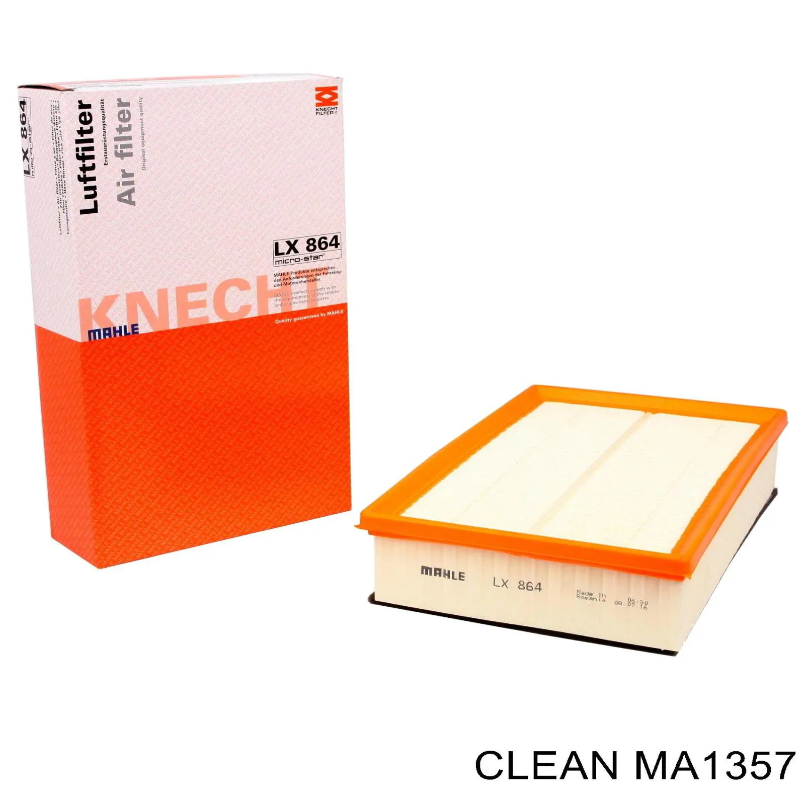 Filtr powietrza MA1357 Clean