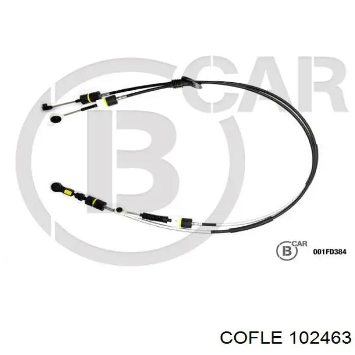 Linka dźwigni zmiany biegów podwójna Cavo 4614620 cena, od 99,67 USD