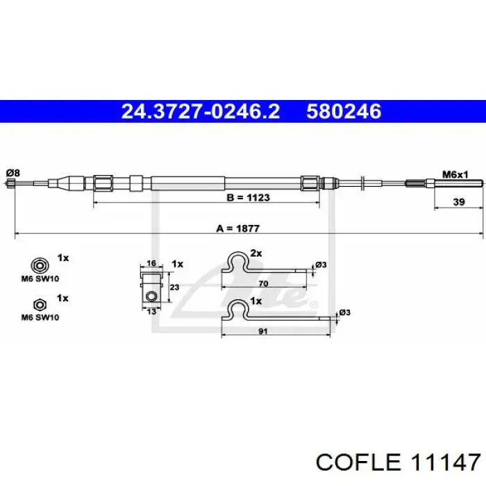 Linka gazu 330334 Adriauto
