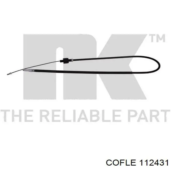 Linka sprzęgła Cofle 112431 cena, od 9,79 USD