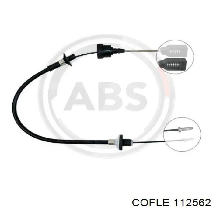 Linka sprzęgła Cofle 112562 cena, od 17,90 USD