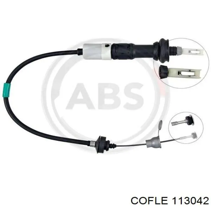 Linka sprzęgła Cofle 113042 cena, od 31,10 USD
