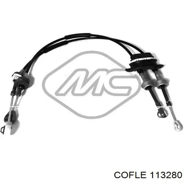 Linka dźwigni zmiany biegów podwójna B CAR 001CT003 cena, od 83,37 USD