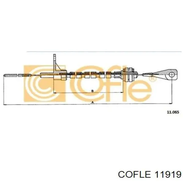 Linka gazu Cofle 11919 cena, od 17,27 USD