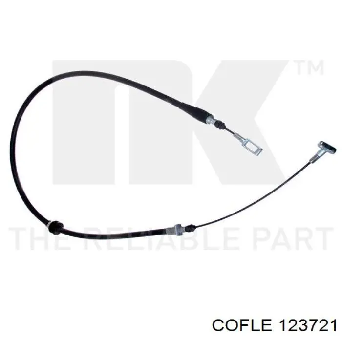 Linka hamulca ręcznego tylna prawa/lewa 504347502 Iveco