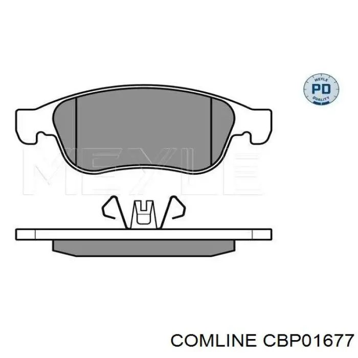 Klocki hamulcowe przednie tarczowe Comline CBP01677 cena, od 26,24 USD