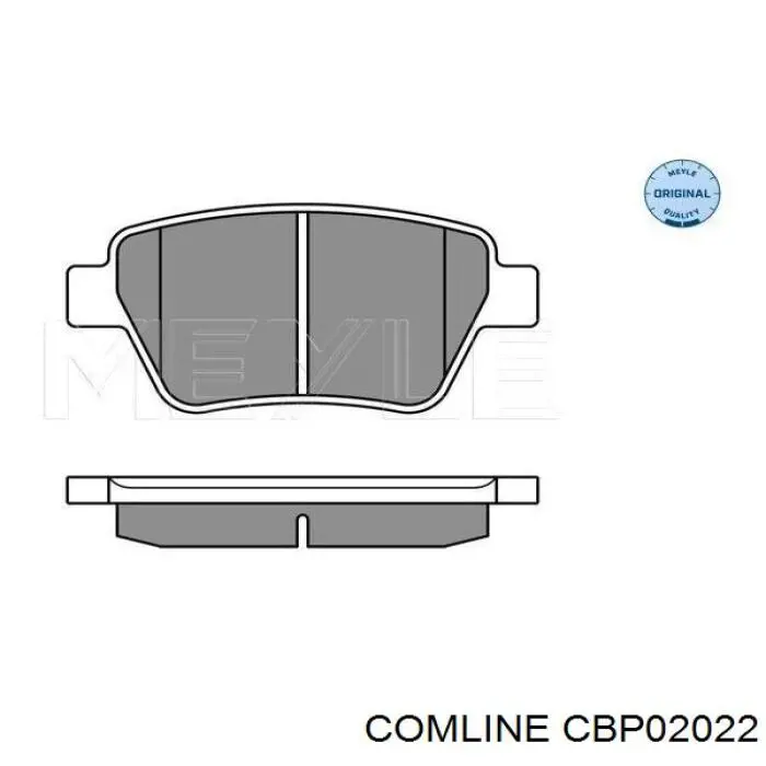 Okładziny (klocki) do hamulców tarczowych tylne Comline CBP02022 cena, od 21,47 USD