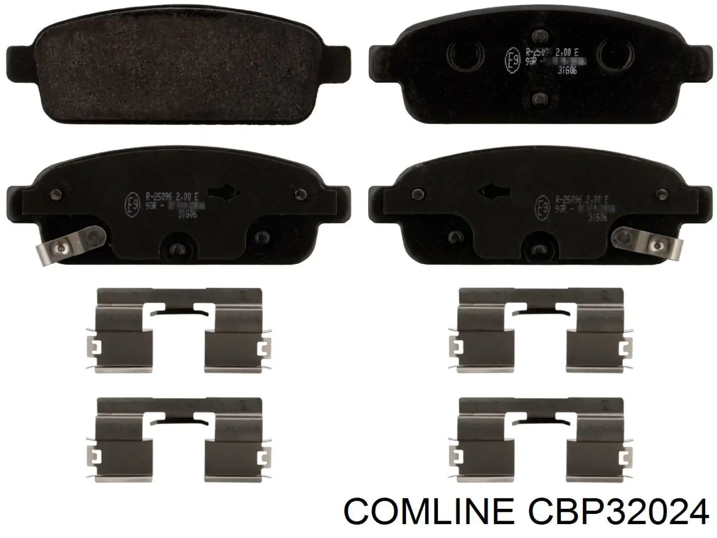 Okładziny (klocki) do hamulców tarczowych tylne Comline CBP32024 cena, od 23,18 USD