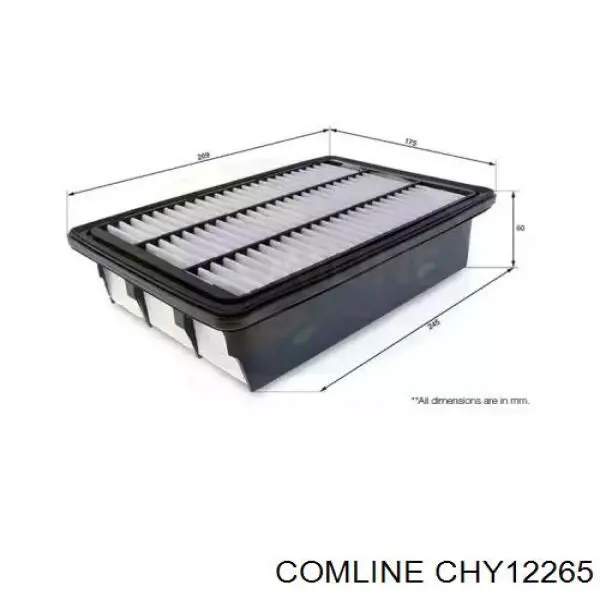 CHY12265 Comline filtr powietrza