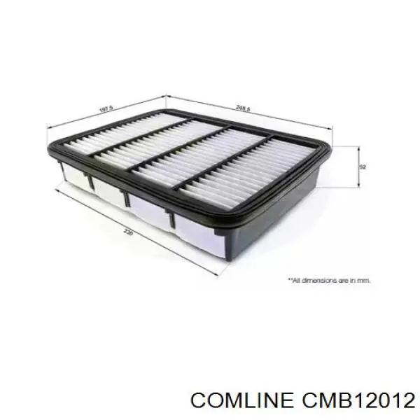 CMB12012 Comline filtr powietrza