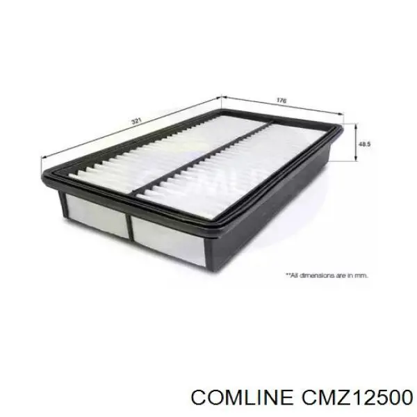 CMZ12500 Comline filtr powietrza