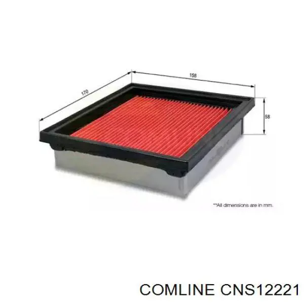 CNS12221 Comline filtr powietrza