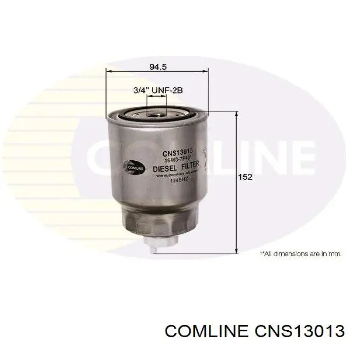 CNS13013 Comline filtr paliwa