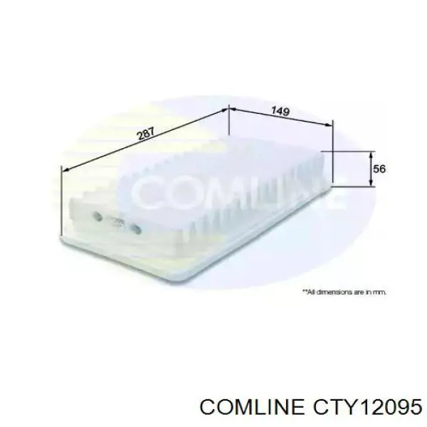 CTY12095 Comline filtr powietrza