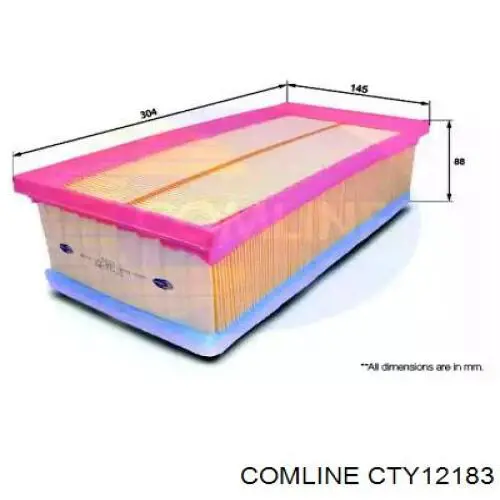 CTY12183 Comline filtr powietrza