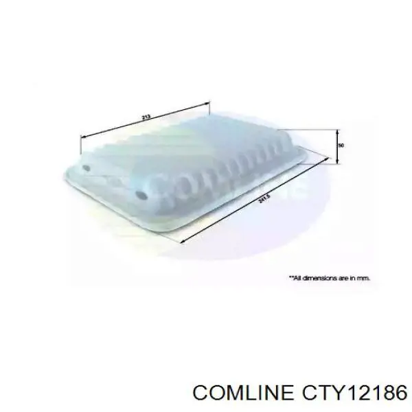 CTY12186 Comline filtr powietrza