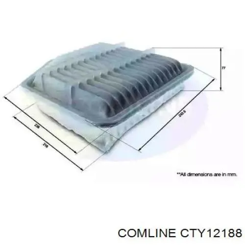 CTY12188 Comline filtr powietrza