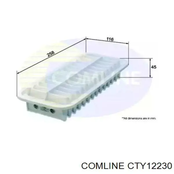 CTY12230 Comline filtr powietrza