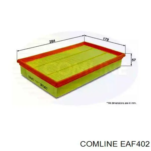 Filtr powietrza Comline EAF402 cena, od 10,61 USD