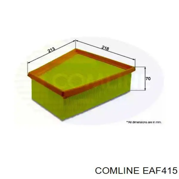 EAF415 Comline filtr powietrza