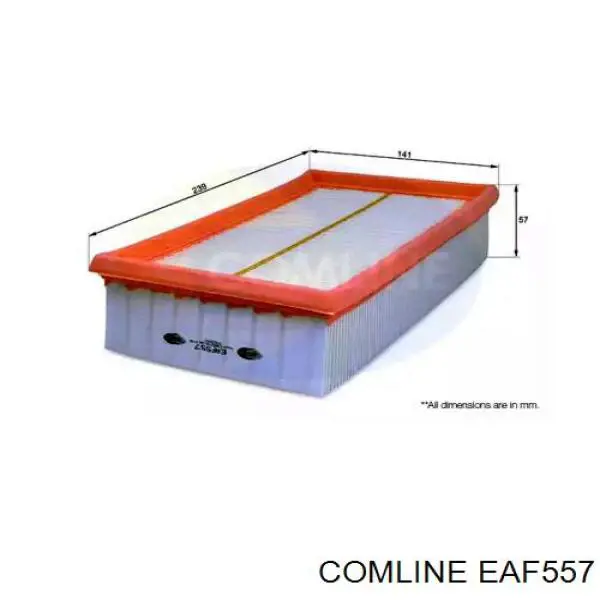 EAF557 Comline filtr powietrza