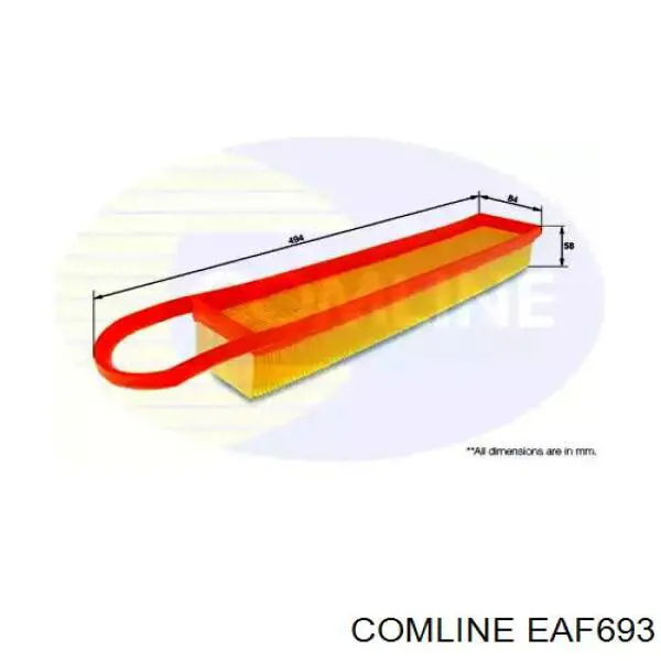 EAF693 Comline filtr powietrza