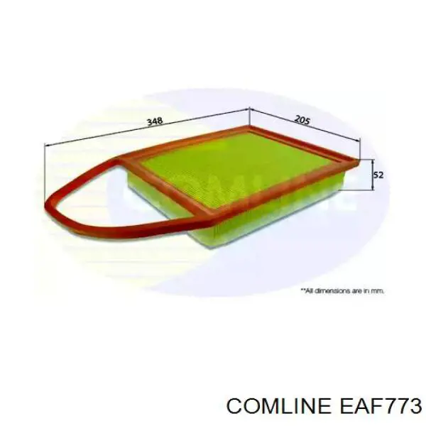 EAF773 Comline filtr powietrza