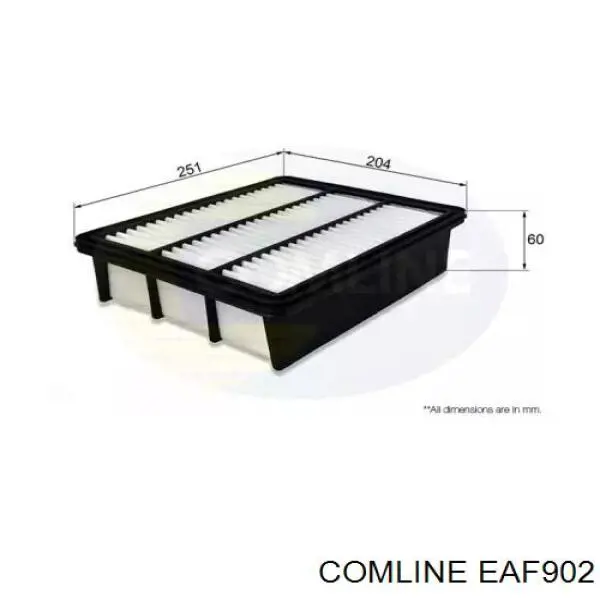 EAF902 Comline filtr powietrza