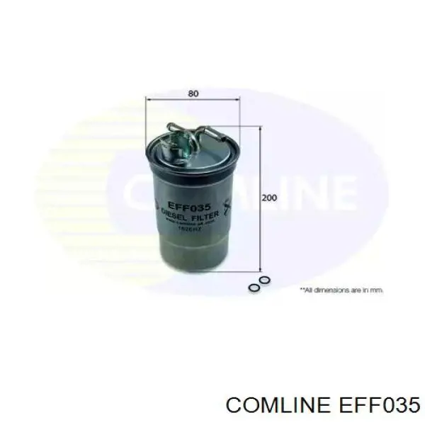 EFF035 Comline Filtr paliwa