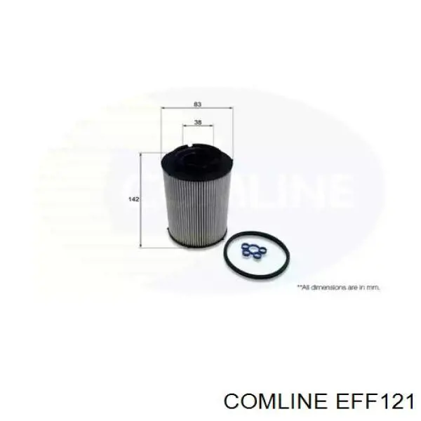 EFF121 Comline filtr paliwa