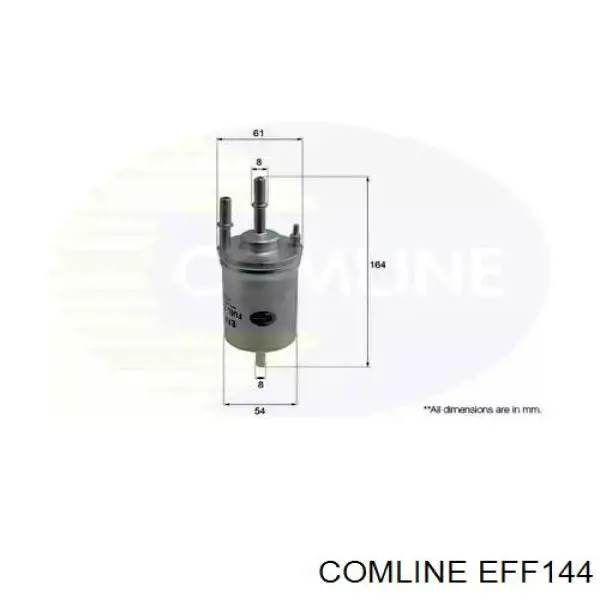 EFF144 Comline filtr paliwa