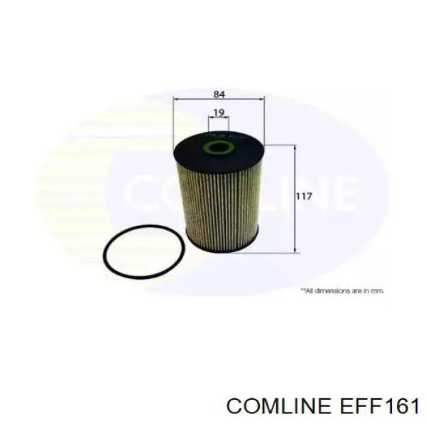 EFF161 Comline Filtr paliwa