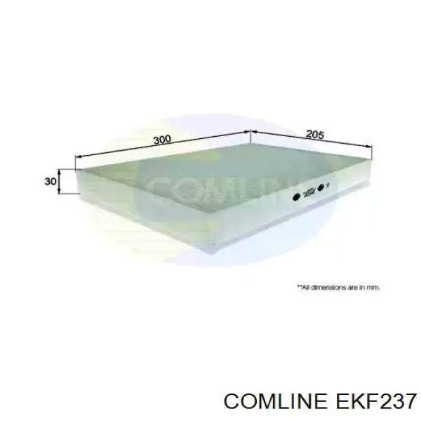 EKF237 Comline filtr kabiny