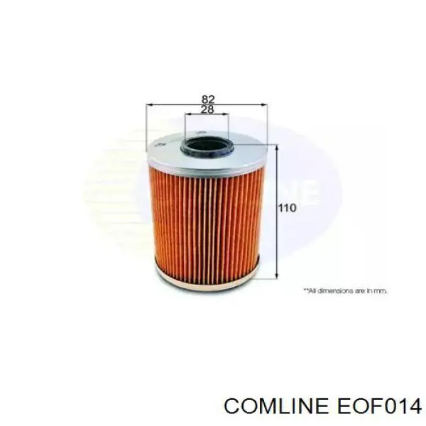 EOF014 Comline Filtr oleju