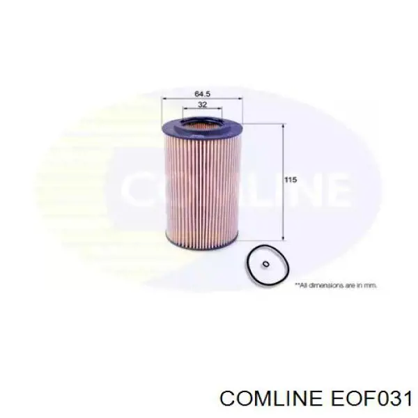 EOF031 Comline filtr oleju