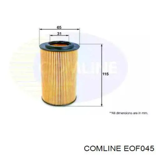 EOF045 Comline filtr oleju