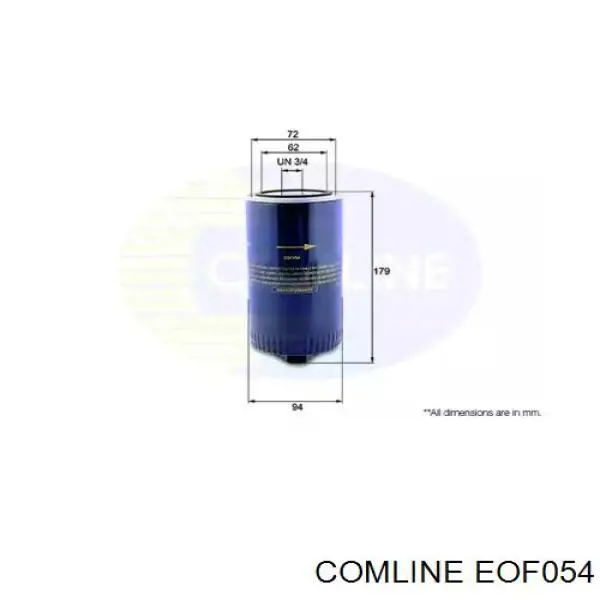 EOF054 Comline Filtr oleju
