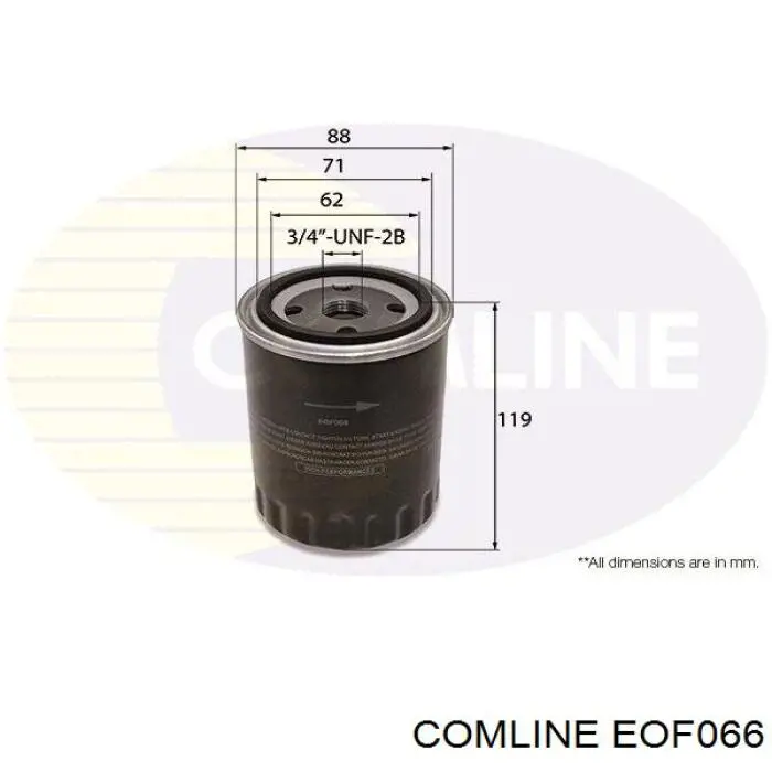 EOF066 Comline filtr oleju