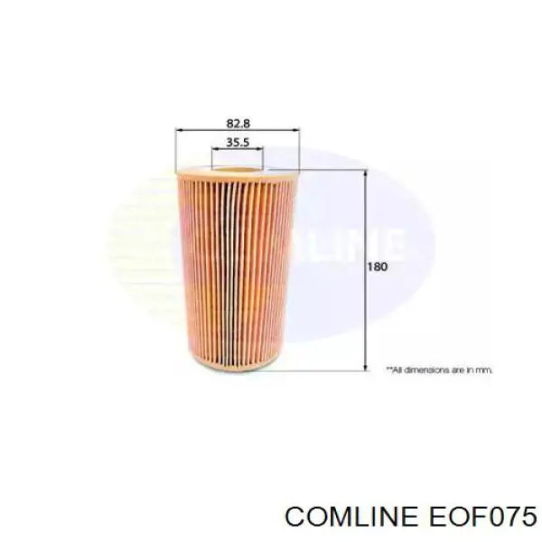 EOF075 Comline filtr oleju