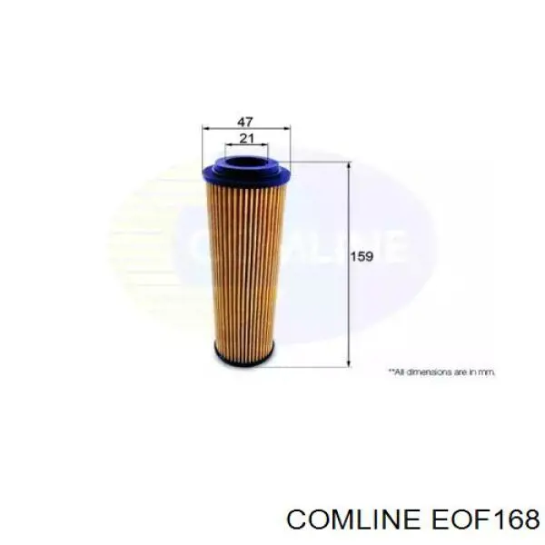 EOF168 Comline filtr oleju