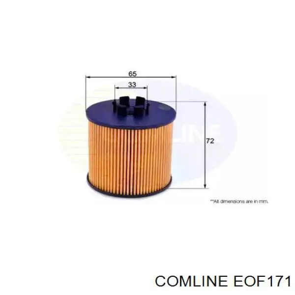 EOF171 Comline filtr oleju