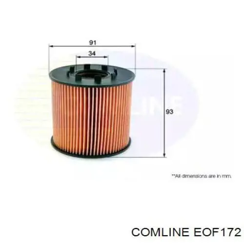 EOF172 Comline filtr oleju