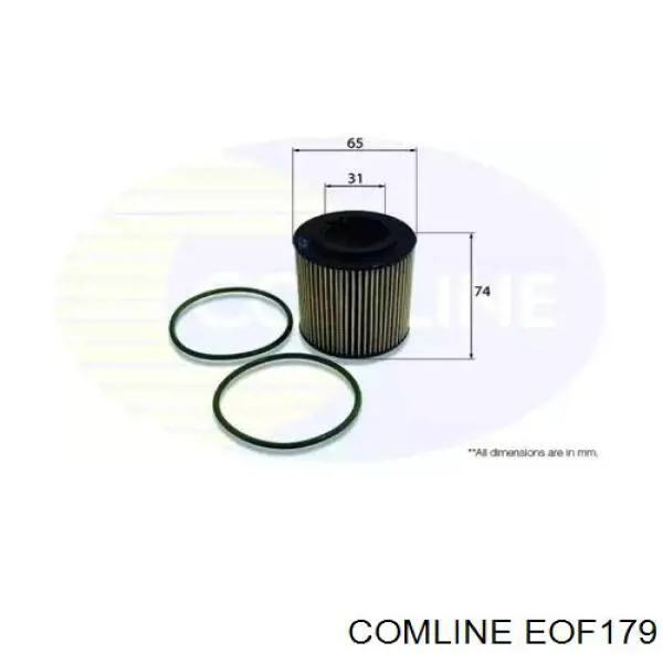 EOF179 Comline filtr oleju