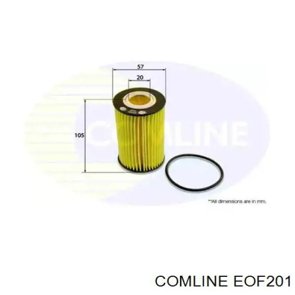 EOF201 Comline Filtr oleju