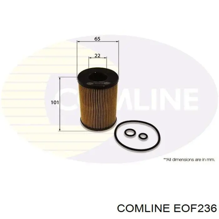 Filtr oleju Comline EOF236 cena, od 7,66 USD